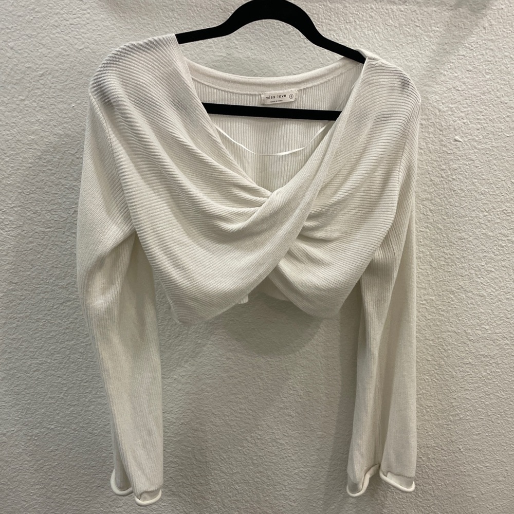 White infinity shirt